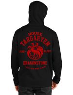 House Targaryen Black Hoodie