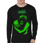 Maniac Black Full Sleeve Tee