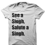 Respect The Singh White Tee