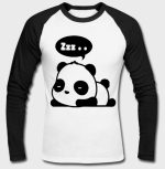 Sleeping Panda Raglan Tee