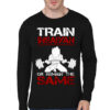 Train Insaiyan Black Full Sleeve Tee