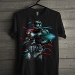 War Trooper Black Tee