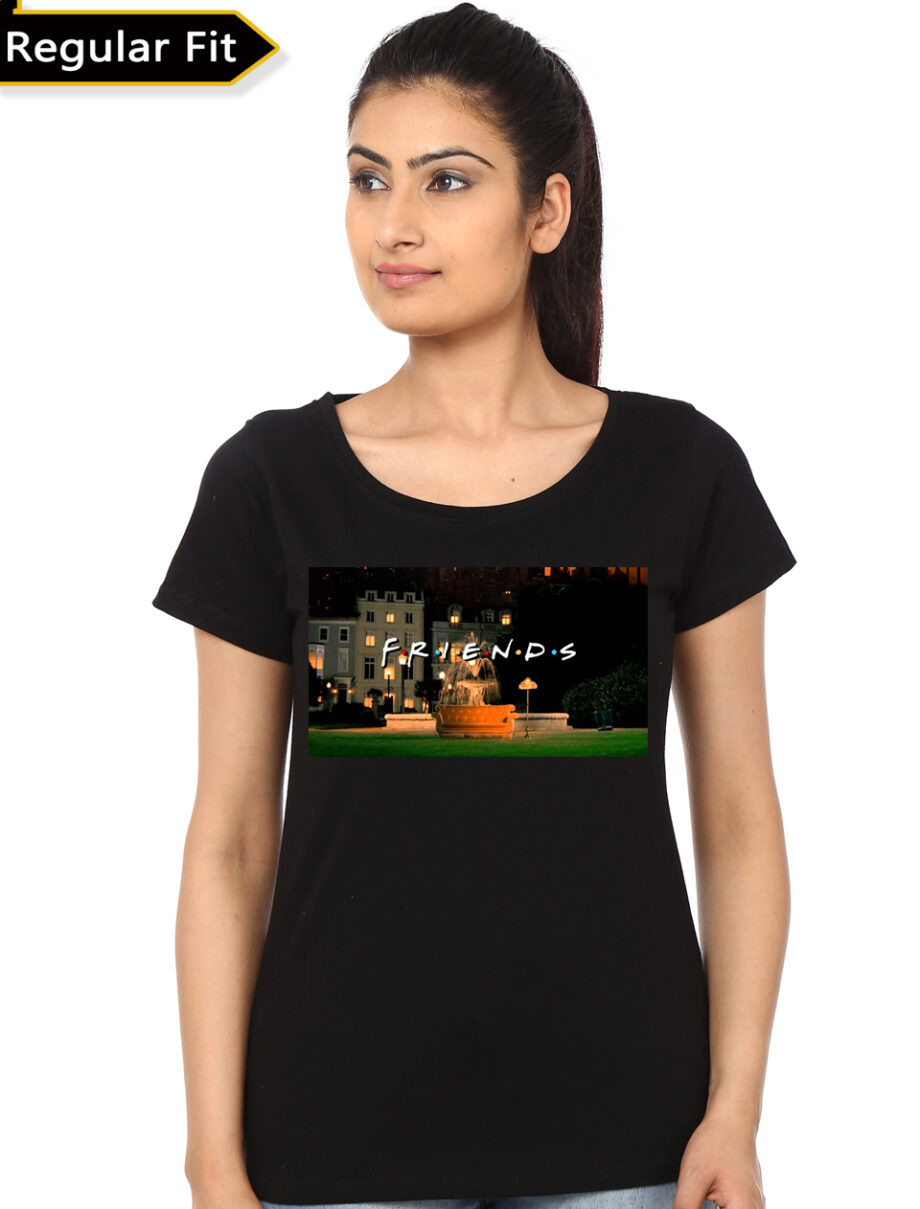 Friends Girls Black Top