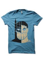 Two Faces Light Blue Tee