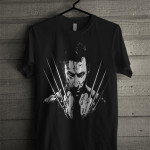 Dark Wolverine Black Tee