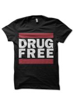 Drug Free Black Tee