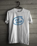 Evil Inside White Tee
