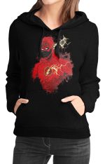 Flash Girls Black Hoodie