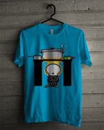 Ghost Cook Sky Blue Tee