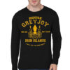 House Grey Joy Black Full Sleeve Tee
