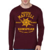 House Martell Maroon Full Sleeve Tee