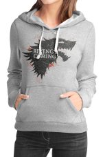 House Stark Girls Grey Hoodie