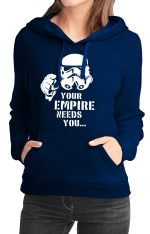 Trooper Girls Dark Blue Hoodie