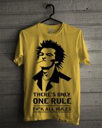 Fuck The Rule Yellow Tee (White Available)