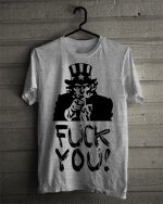 Fuck You Grey Tee (White Available)