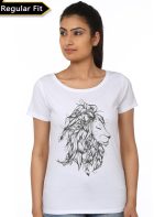 Lion Girls White Top