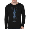 Mass Effect Black Full Sleeve Tee