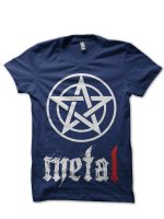Metal Navy Blue Tee