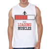 Muscles Loading White Vest