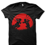 Naruto Fight Black Tee