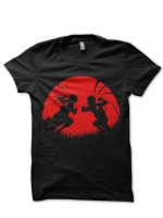 Naruto Fight Black Tee