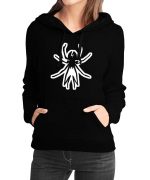 Spider Black Girls Hoodie
