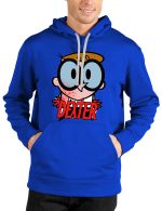 Dexter Royal Blue Hooded Sweatshirt