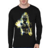 Lightning Vegeta Black Full Sleeve T-Shirt