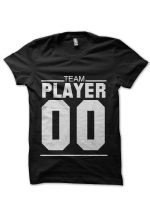 Team Player Black Tee