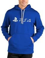 PS4 Royal Blue Hoodie