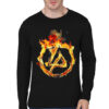 Fire Black Full Sleeve Tee