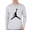 Jordan Grey Full Sleeve T-Shirt