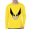 Wolverine Yellow Full Sleeve Tee