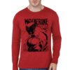 Wolverine Red Full Sleeve Tee