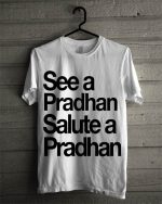 Pradhan White Tee