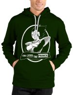 Prince Vegeta Dark Green Hoodie