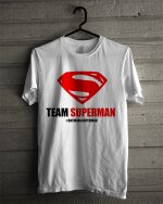 Team Superman White Tee (Grey Available)