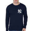 NY Navy Blue Full Sleeve T-Shirt