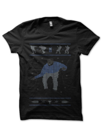 Holiday Bling Black Tee