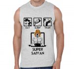 Super Saiyan Grey Vest