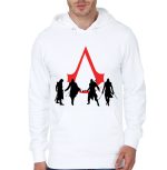 Assasian Creed White Hoodie