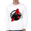 Avenger White Full Sleeve Tee