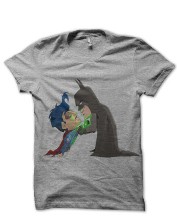 Batman Vs Superman Grey Tee