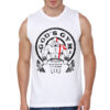 God's Workout White Vest