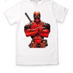 Deadpool White Tshirt