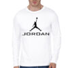 Jordan White Full Sleeve Tee