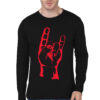 Meta Black Full Sleeve Tee