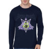 Metaleficent Navy Blue Full Sleeve Tee