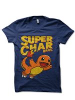 Super Char Navy Blue Tee