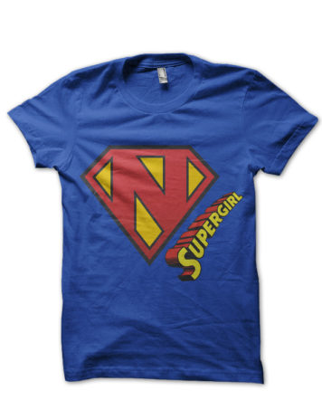 Supergirl Royal Blue Tee